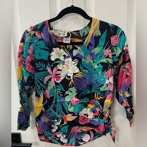 Vintage Spare Parts Floral Shirt
